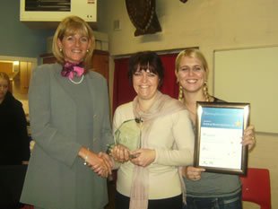 Chamber award presentation 12th Nov 2008.jpg